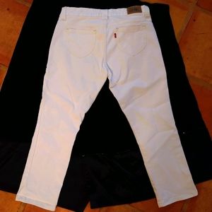 Levi's 545 Low Skinny Capri Jeans